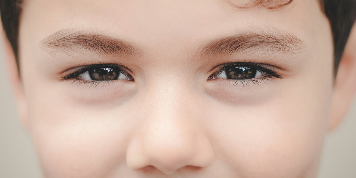 A child in an ordinary moment of life