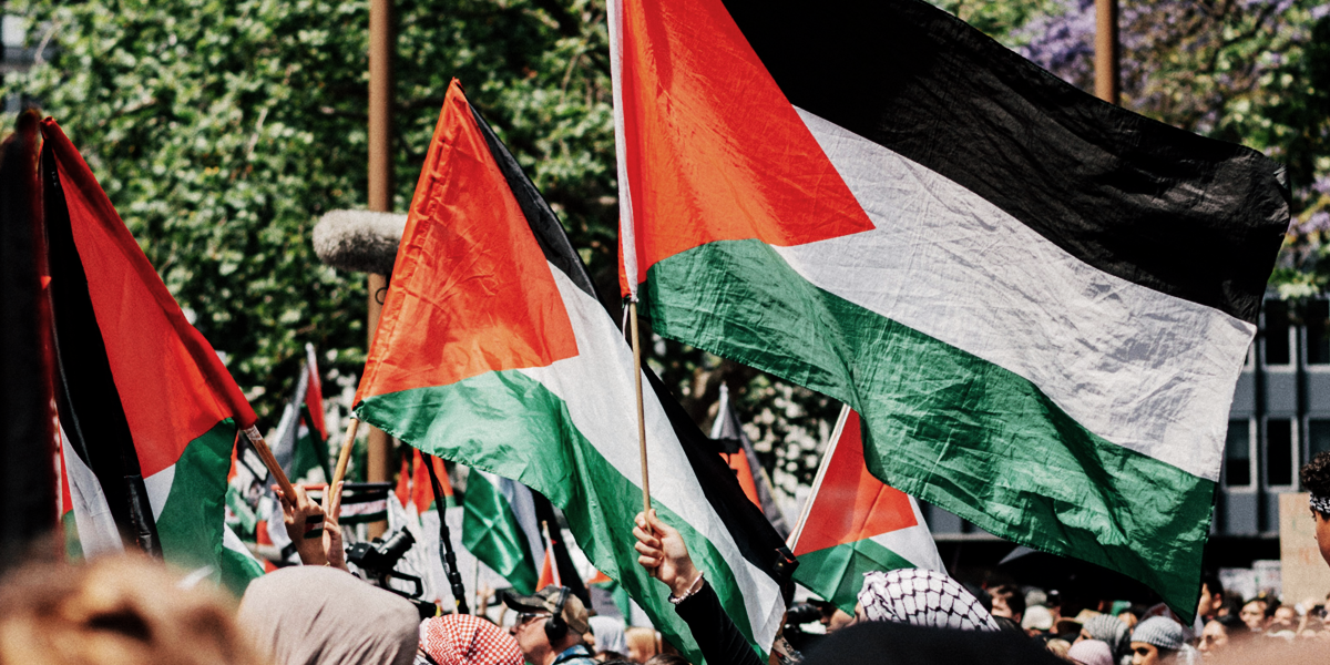 Image related to the humanitarian situation in Palestine